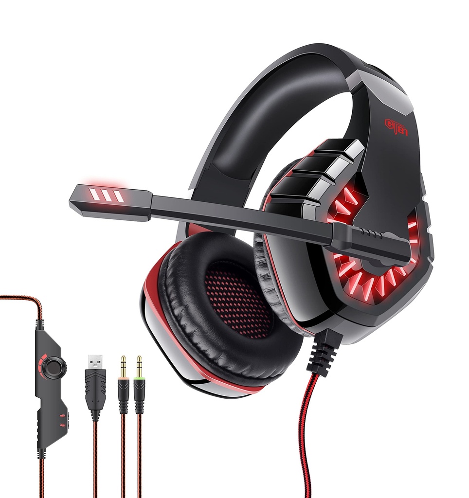 "gaming headset with LED" GT81