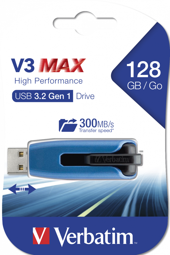 VERBATIM V3 MAX USB 3.2 128GB STORE N GO