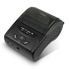 PRINTER  PORTABLE THERMAL    MOBILE PRINTER  - MODEL JK-5801p - USB + BLUETOOTH