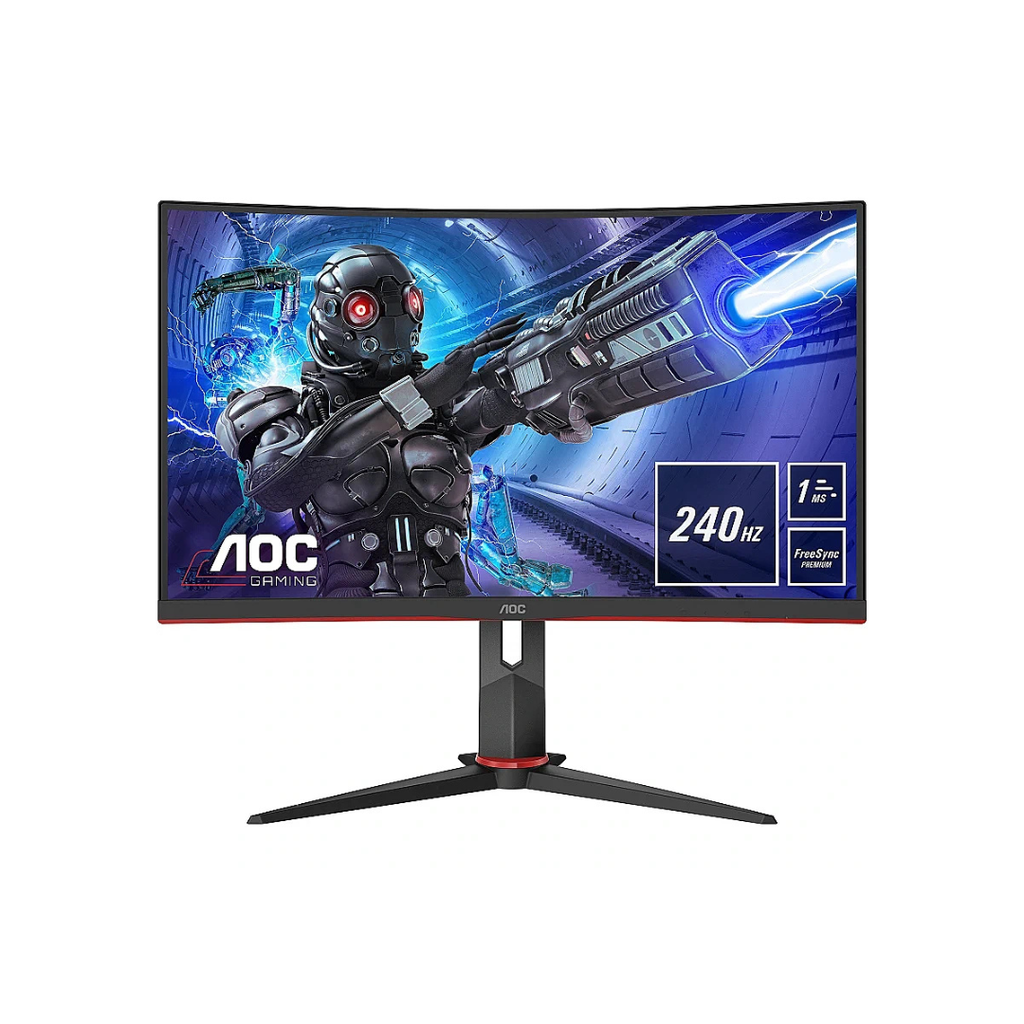 GAMING MONITOR AOC 31.5" C32G2ZE 240Hz - 2 X HDMI , DISPLAY PORT