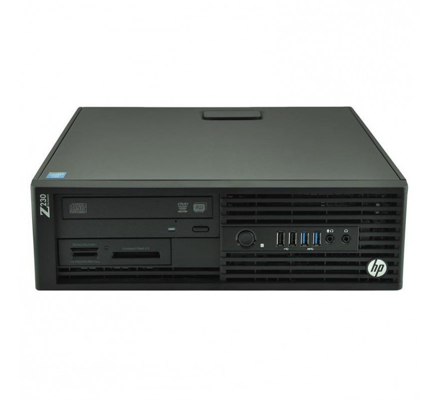HP Z230 SFF - RAM 32GB - PROC XEON QUAD - SSD 256 GB 