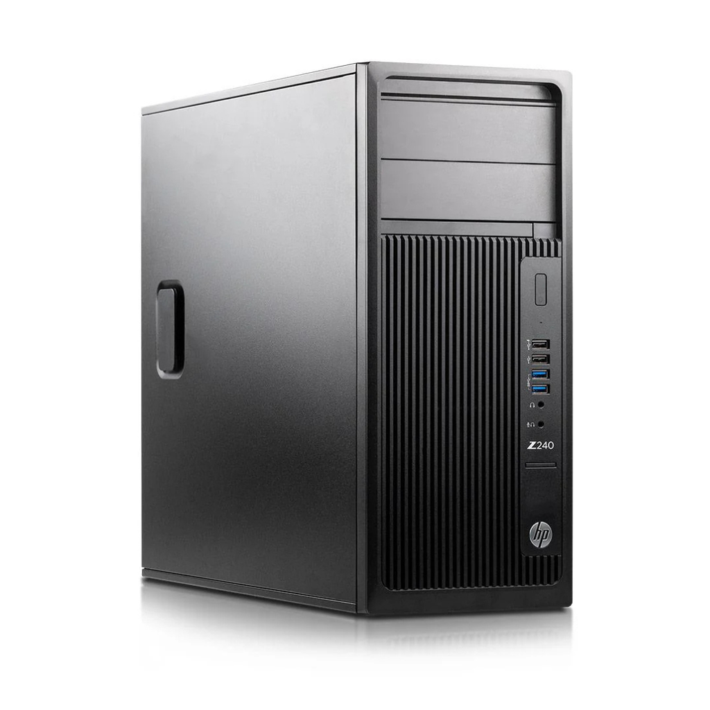 HP Z240 TOWER - RAM 16GB - PROC I7 GEN6 - SSD 512GB  GRAF  NVIDIA GEFORCE GTX 1660 SUPER 6GB