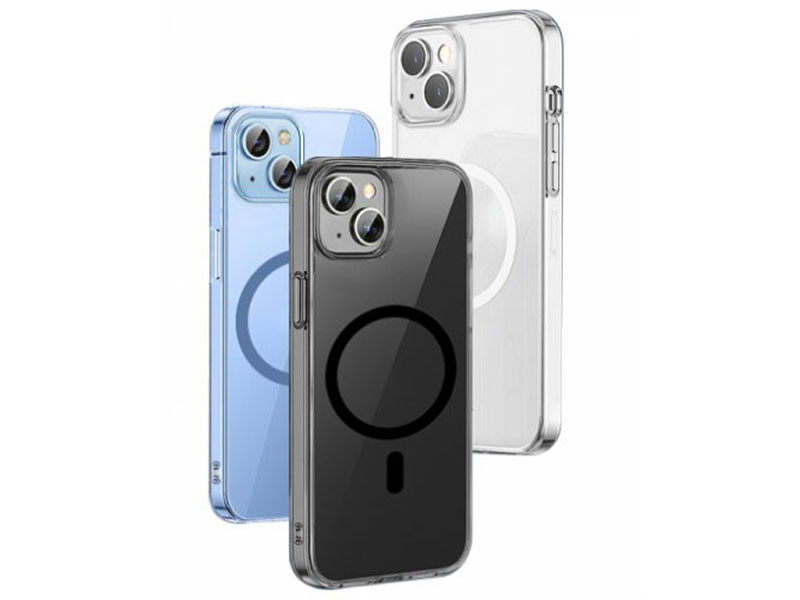 Crystal Magnetic Phone case for IP14/6.7'' pro Max,MCC-101