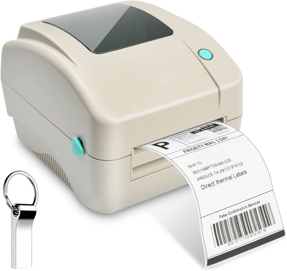 BARCODE LABEL PRINTER GERMAN - 470B  USB PORT
