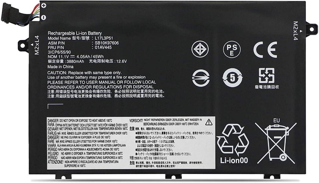 Bateri Lenovo V130-15 V330-15IKB - L17C2PB3