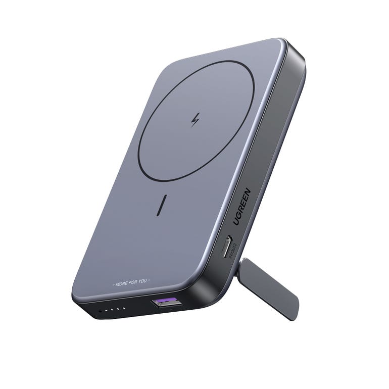 UGREEN 10000mAh Magnetic Wireless  Power Bank (Space Gray) (LY)-57