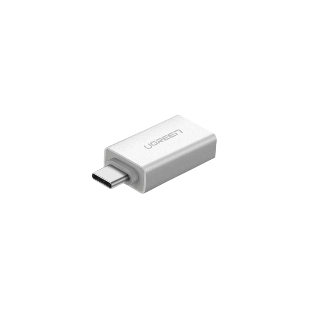 UGREEN USB-C to USB 3.0 A Female Adapter (White)-100