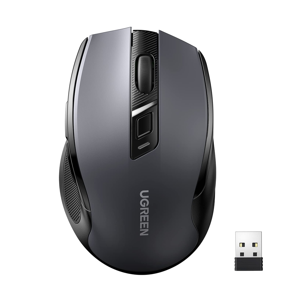 UGREEN Ergonomic Wireless  Mouse 2.4G 4000DPI Silence Design-06
