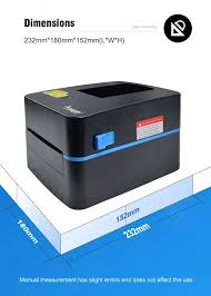 4inch direct thermal label printer OCBP-401DT-USB