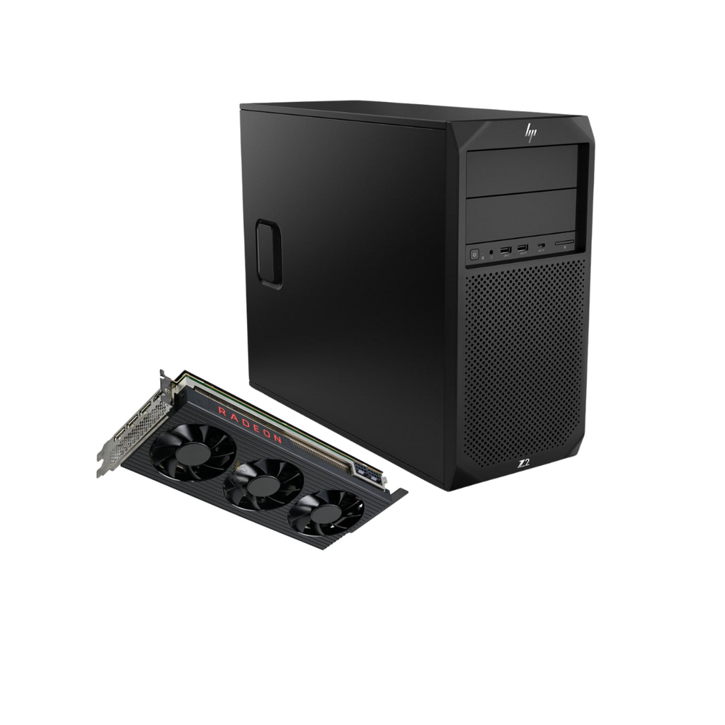 HP Z2 G4 - RAM 32GB DDR4 - PROC I7 9700 - SSD 512GB - GRAF RX 6800 16GB