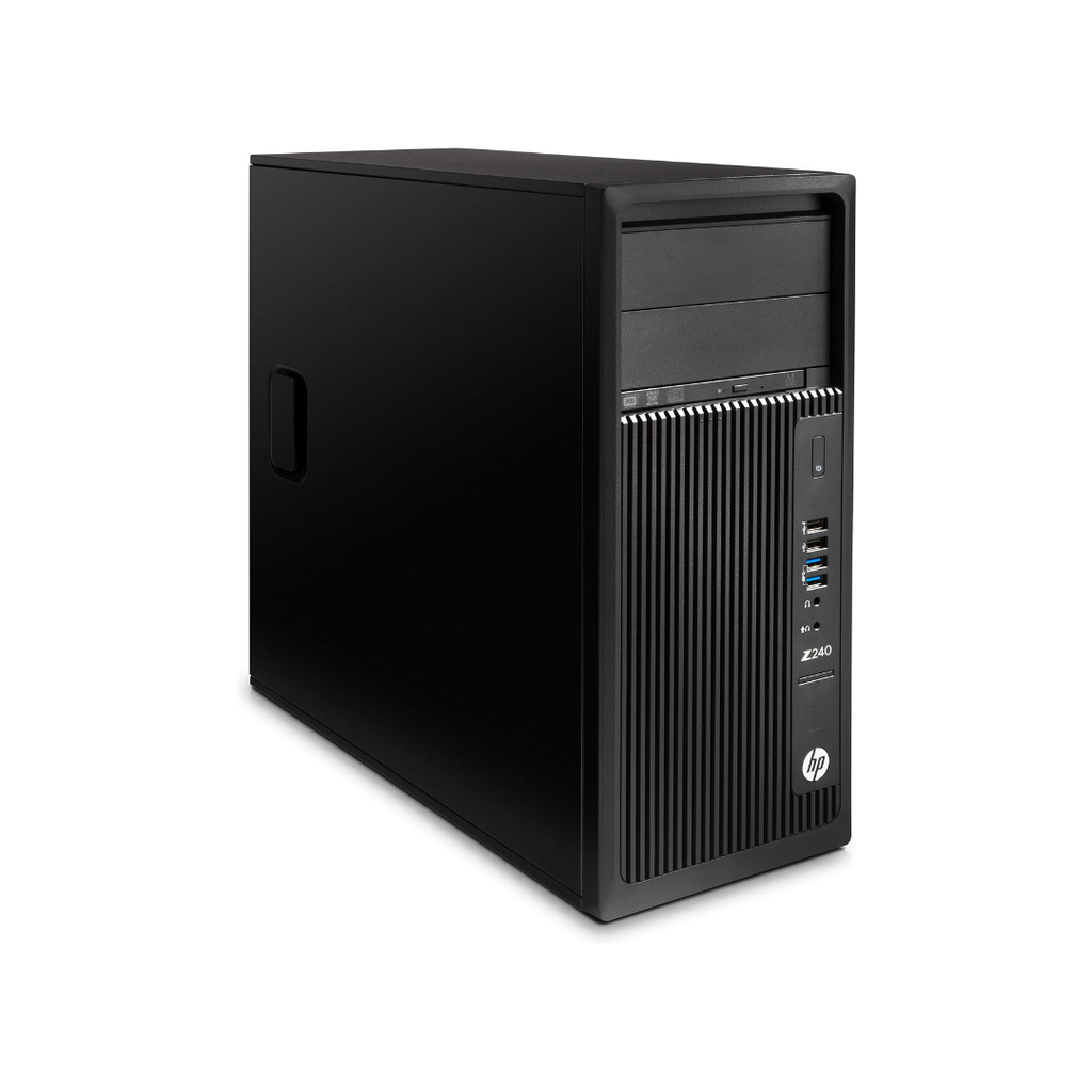 HP Z240 TOWER - RAM 32GB - PROC I7 GEN6 - SSD 512GB - GRAF RTX 2060 SUPER 8GB