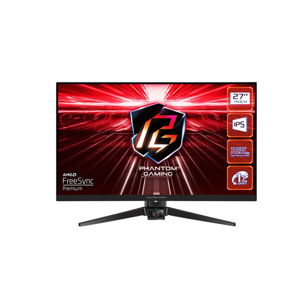 MONITOR GAMING ASROCK - PG27FF1A - 165Hz - 1ms - 27” FHD (1920x1080) Flat IPS Display