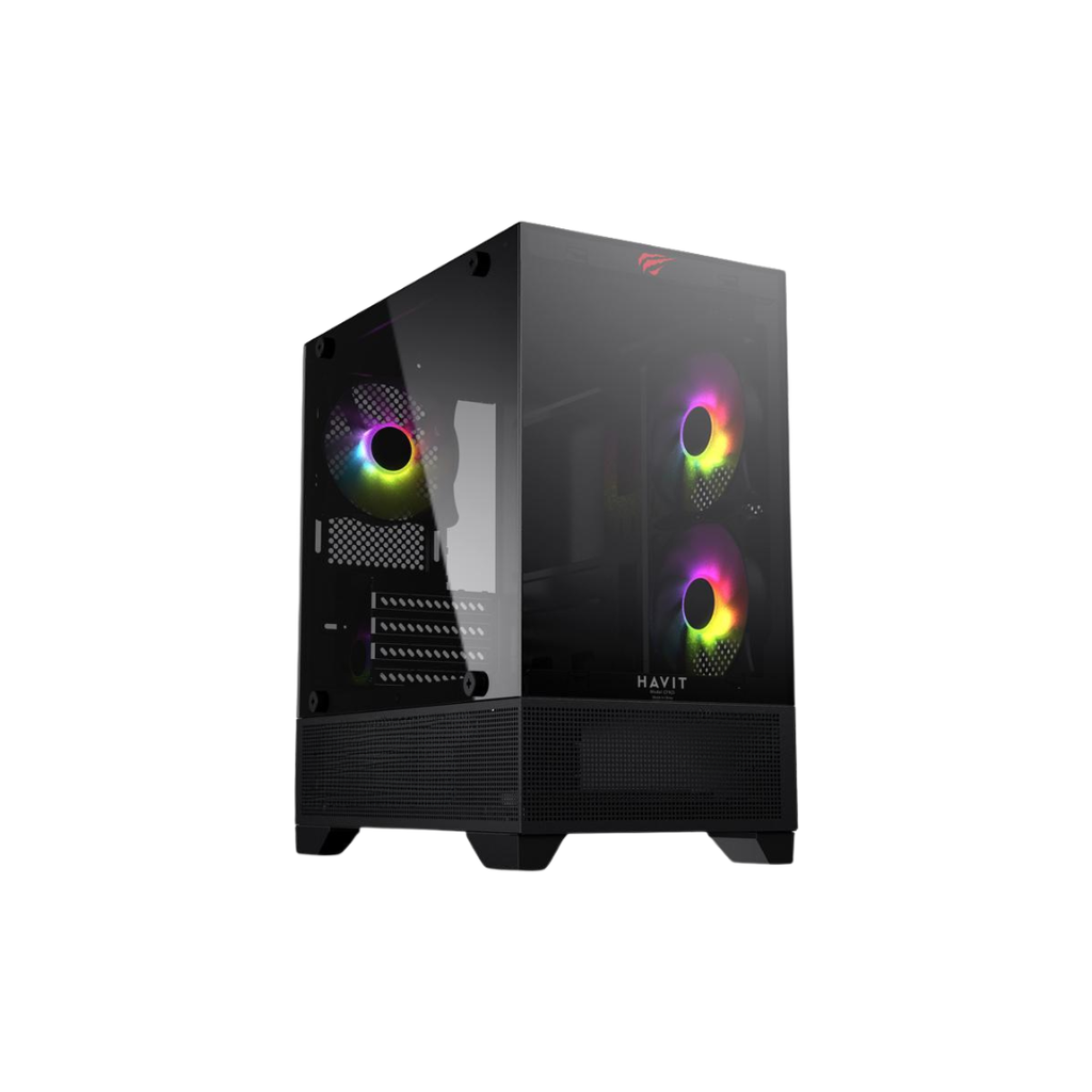 PC GAMING - PSU 700W T - MBO B550M- AMD AM4 Ryzen 5 5600 - F2003 HAVIT - RAM 16GB DDR4 3600 MHZ - SSD M.2 1TB - RTX 2070 8GB DED