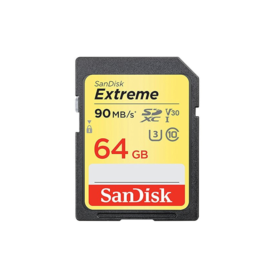 SANDISK EXTREME 64 GB SDXC UHS-I CARD