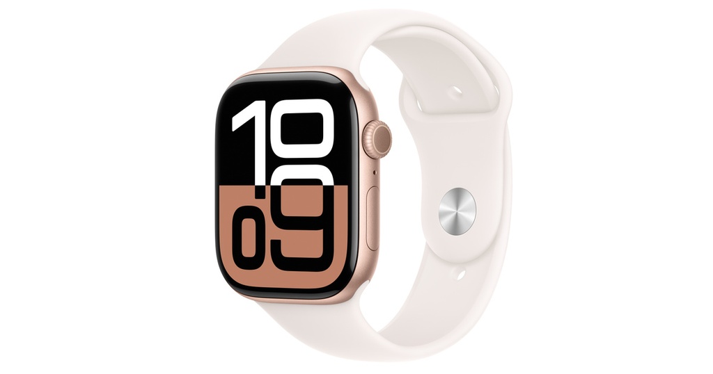 APPLE WATCH SERIA 10 GPS 42 MM + CEL-  ROSE GOLD S/M OPEN BOX