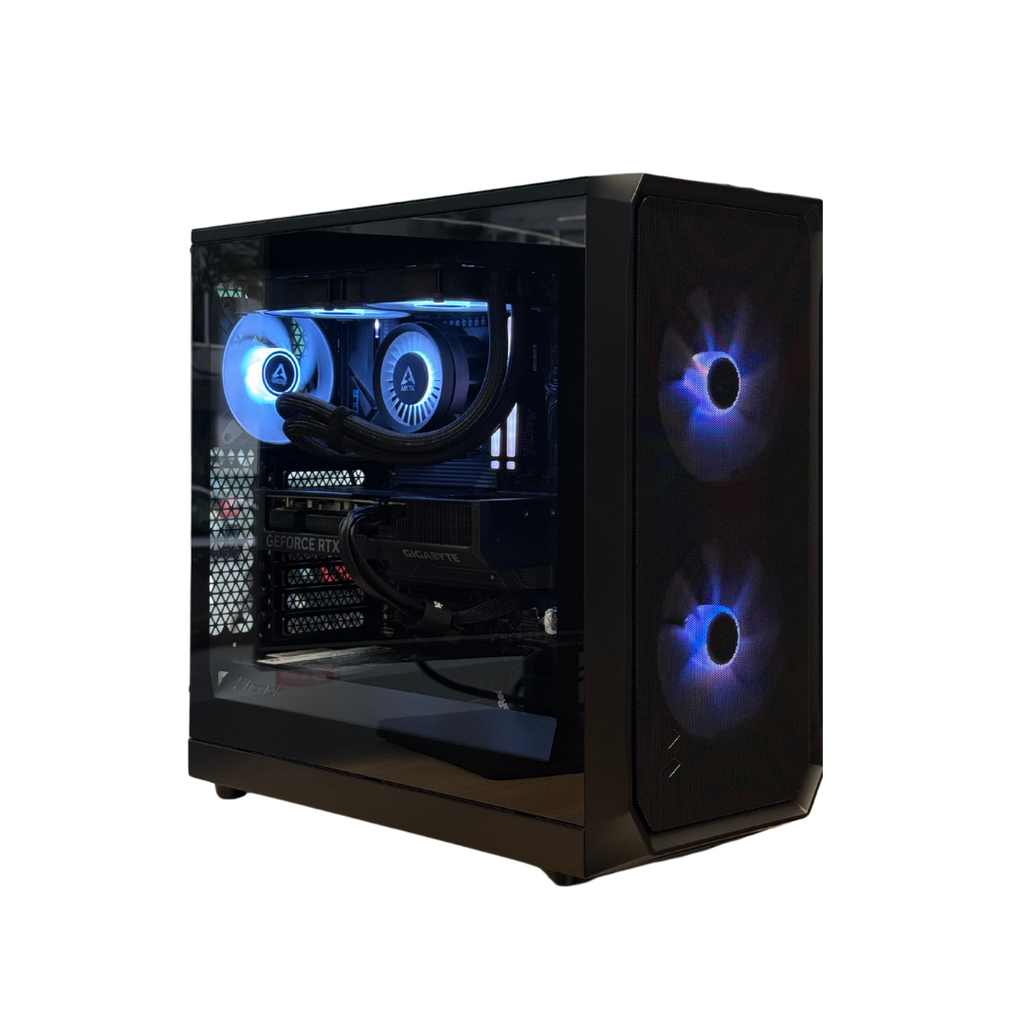 PC GAMING - FRACTAL FOCUS 2 - 700W - Z890 EAGLE - RAM 32GB DDR5 - NVME 1TB - PROC ULTRA 5 245K - LIQUID 240MM - RTX 4070 12GB