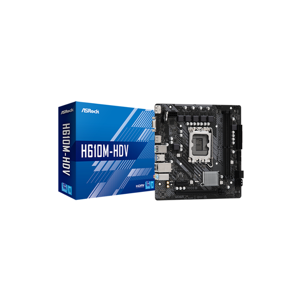 ASROCK MOTHERBOARD H610M