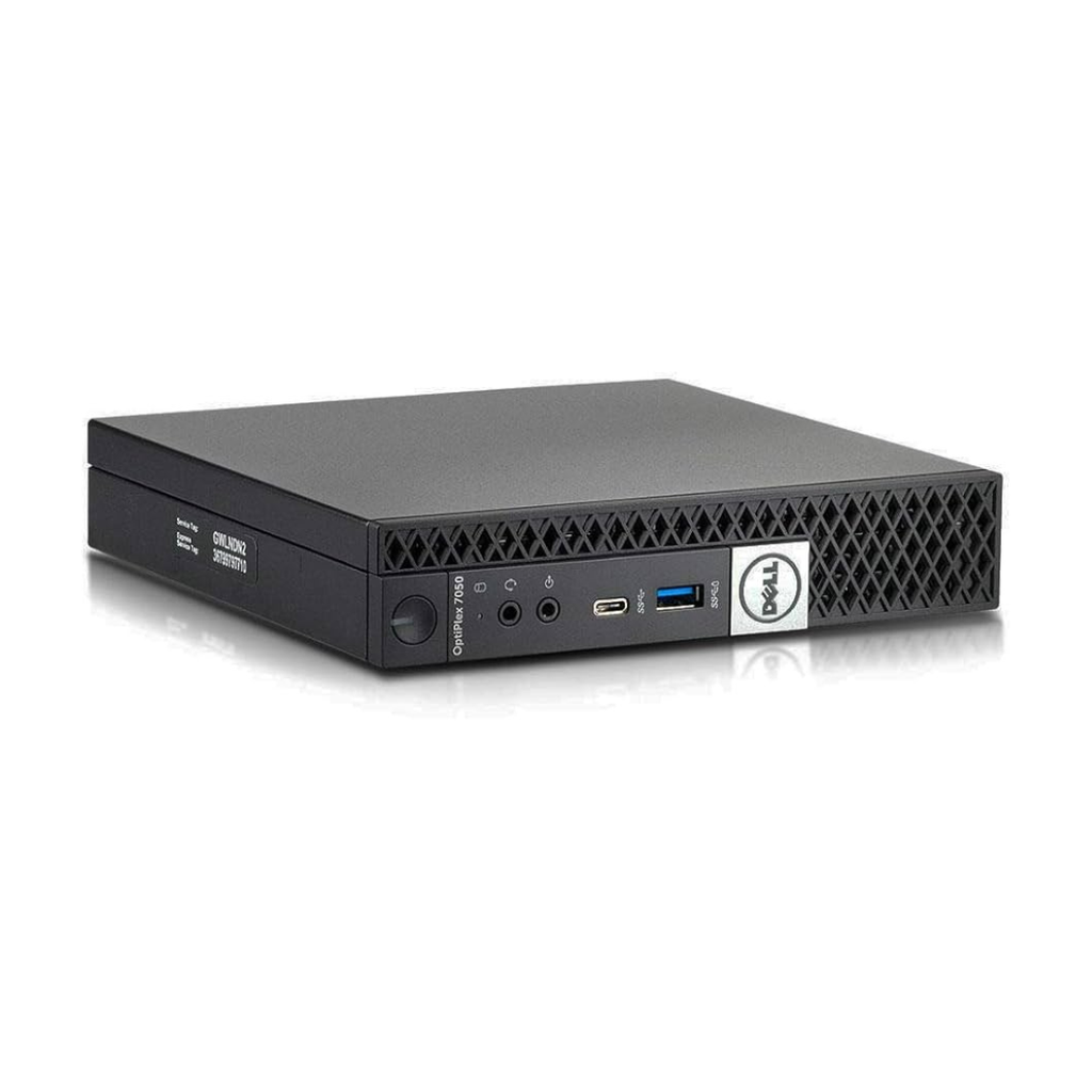 DELL OPTIPLEX 7050 MINI - RAM 8GB DDR4 - PROC I5 GEN7 - SSD 128GB - GRAF 4GB TOT