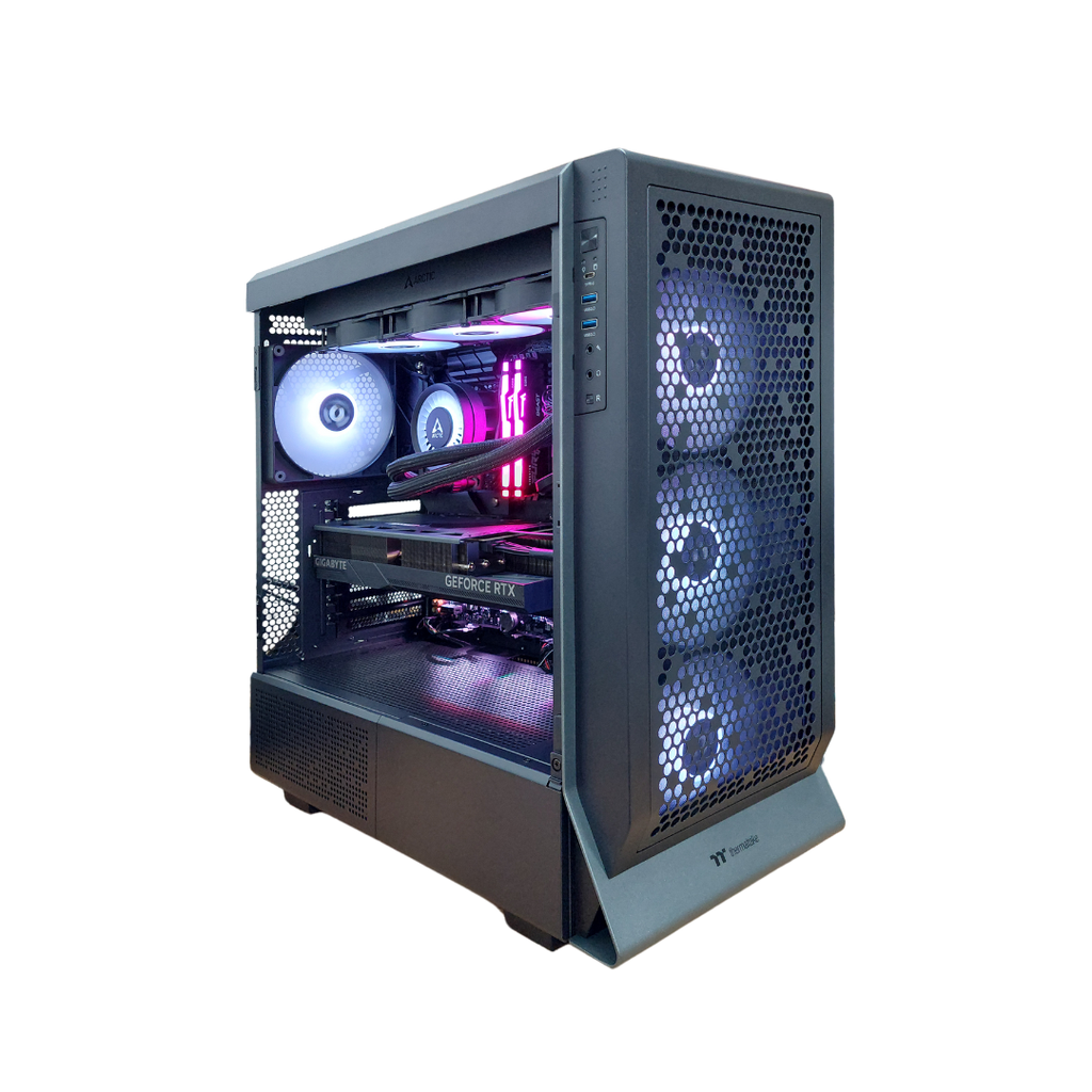 PC GAMING - CERES 500 - 850W - Z790 RIPTIDE WIFI - RAM 64GB DDR5 - NVME 1TB SAMSUNG 990 PRO- PROC I9 14900KF - LIQUID 360 - RTX 4080 SUPER 16GB