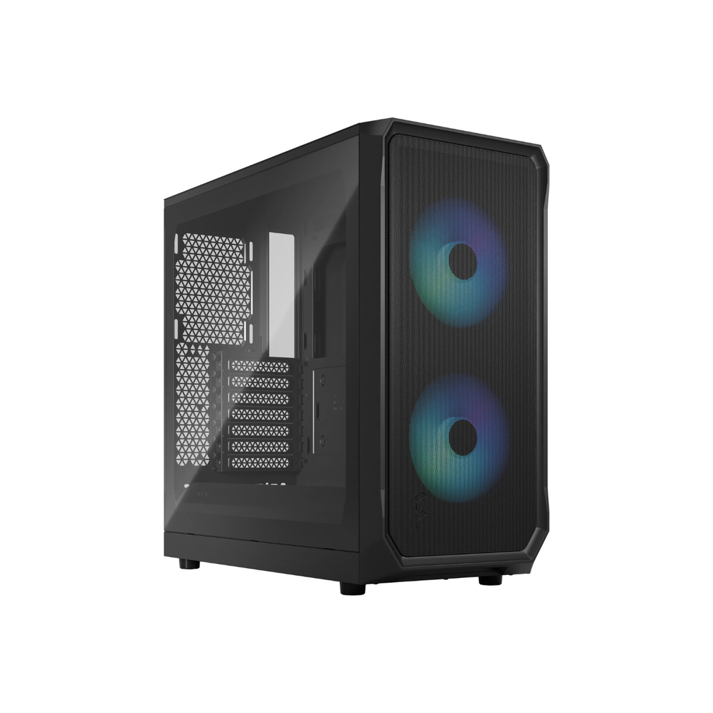 PC GAMING - FRACTAL FOCUS 2 - 700W - B760M PG RIPTIDE - RAM 32GB DDR5 - NVME 1TB - PROC I5 14400F - FREEZER 36 - RX 6800XT 16GB