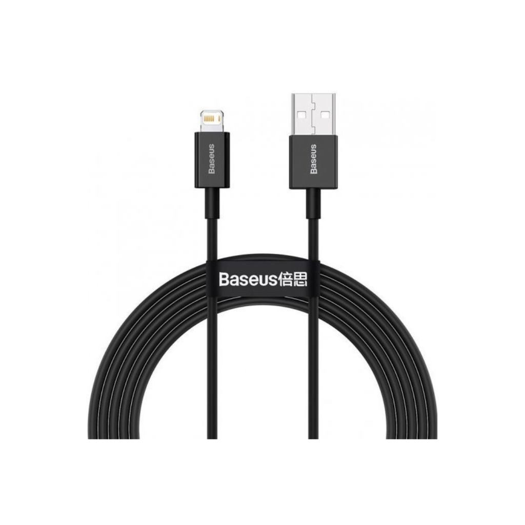 BASEUS FISHE USB TO iP 2.4A FAST CHARGING 1M