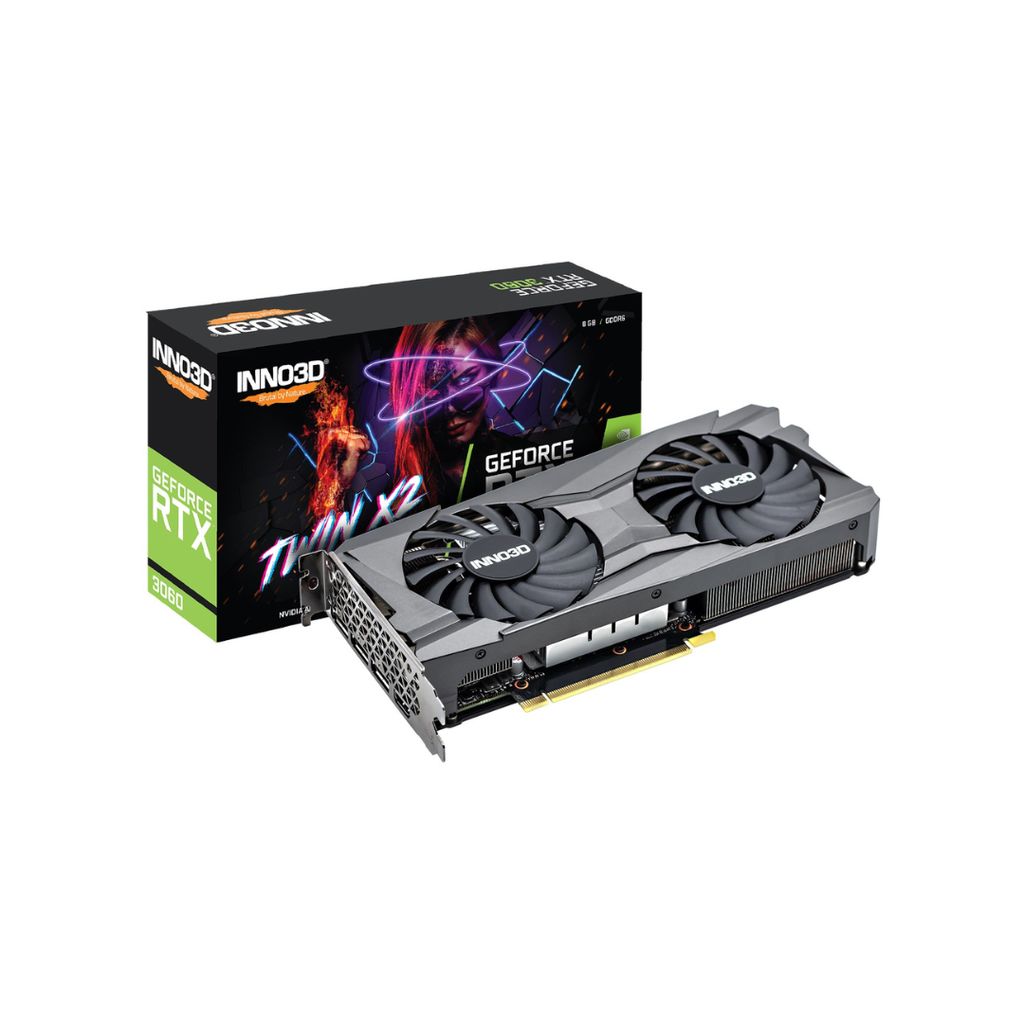 KARTE GRAFIKE - RTX 3060 8GB Inno3D Twin X2 GDDR6