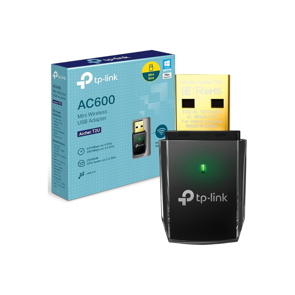 TP-LINK WI-FI USB ADAPTER  AC600 MODEL T2U