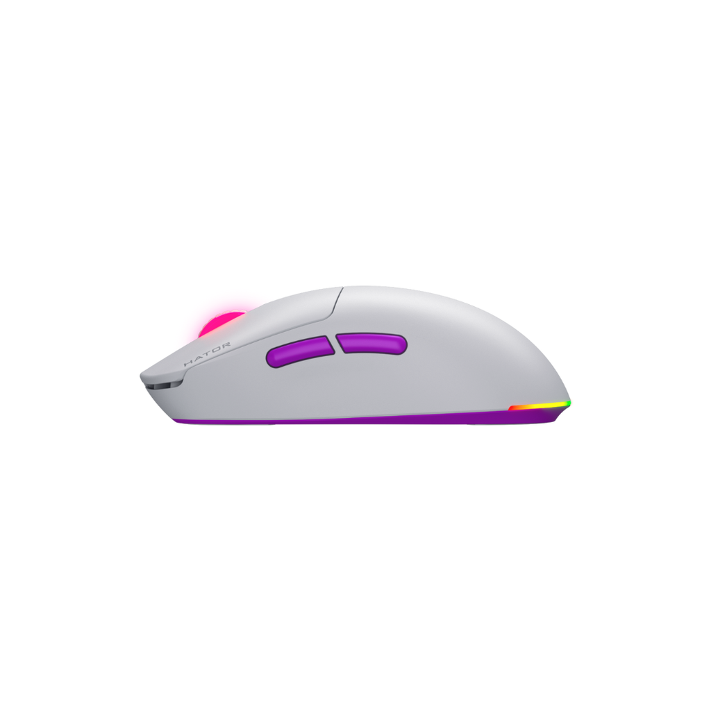 MOUSE GAMING HATOR - Quasar 3 ULTRA 8K wireless (HTM771) white - Gaming mouse