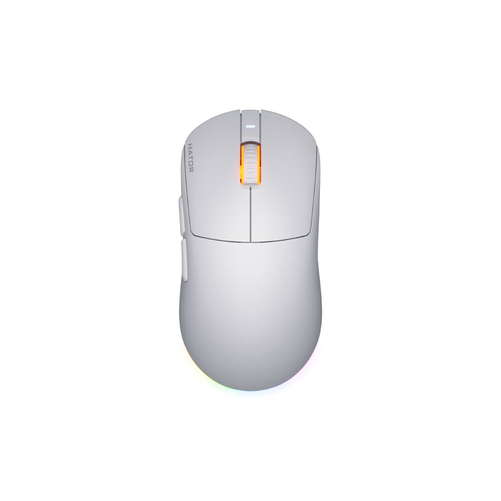 MOUSE GAMING HATOR - Quasar 3 wireless (HTM731) white - Gaming mouse