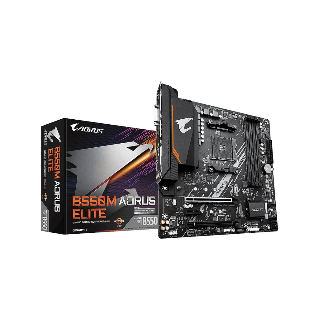 AORUS MOTHERBOARD MB AMD B550 SAM4 MATX B550M ELITE 1.3 GIGABYTE