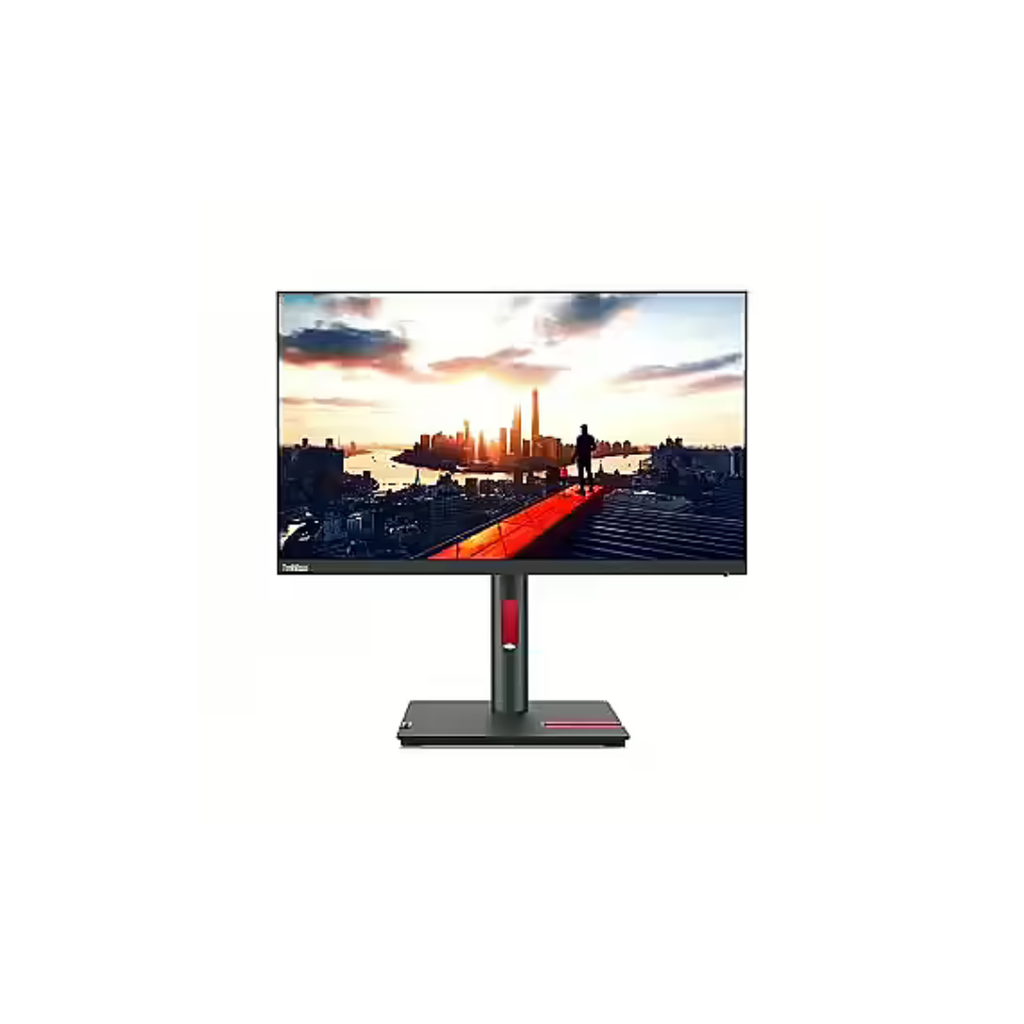 LENOVO MONITOR 24" QHD THINKVISION P24H-30 DISPLAY,HDMI,DP,USB C ,LAN, NEW