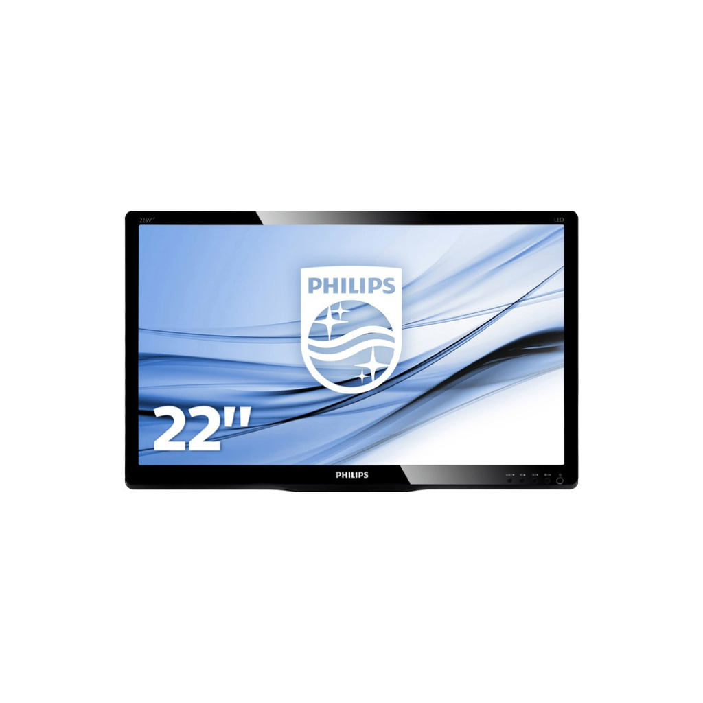 MONITOR PHILIPS 22" - DVI , VGA (NO STAND)