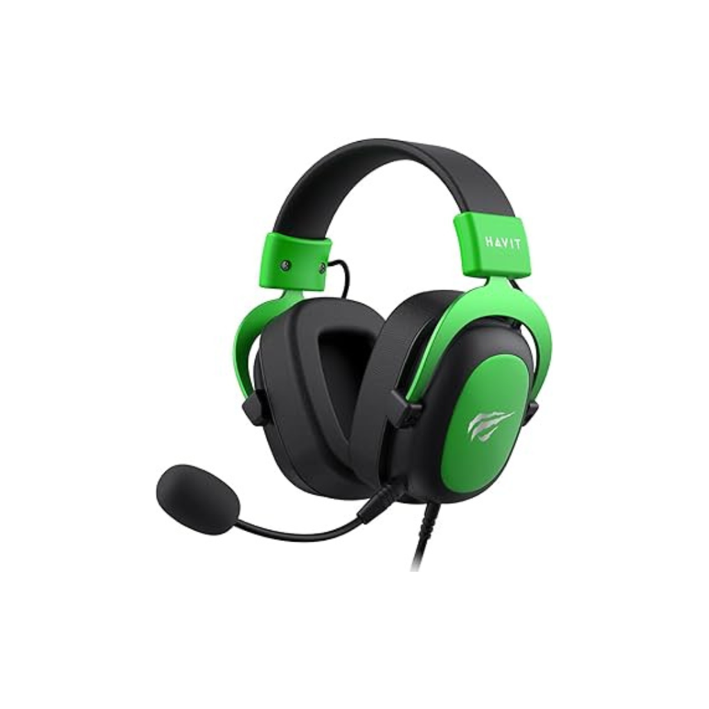 Gaming series-Gaming headphone - H2002D BLACK + GREEN
