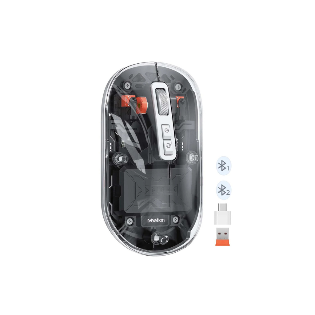 2.4G+Bluetooth Office Mouse Black- BTM005 - MEETION