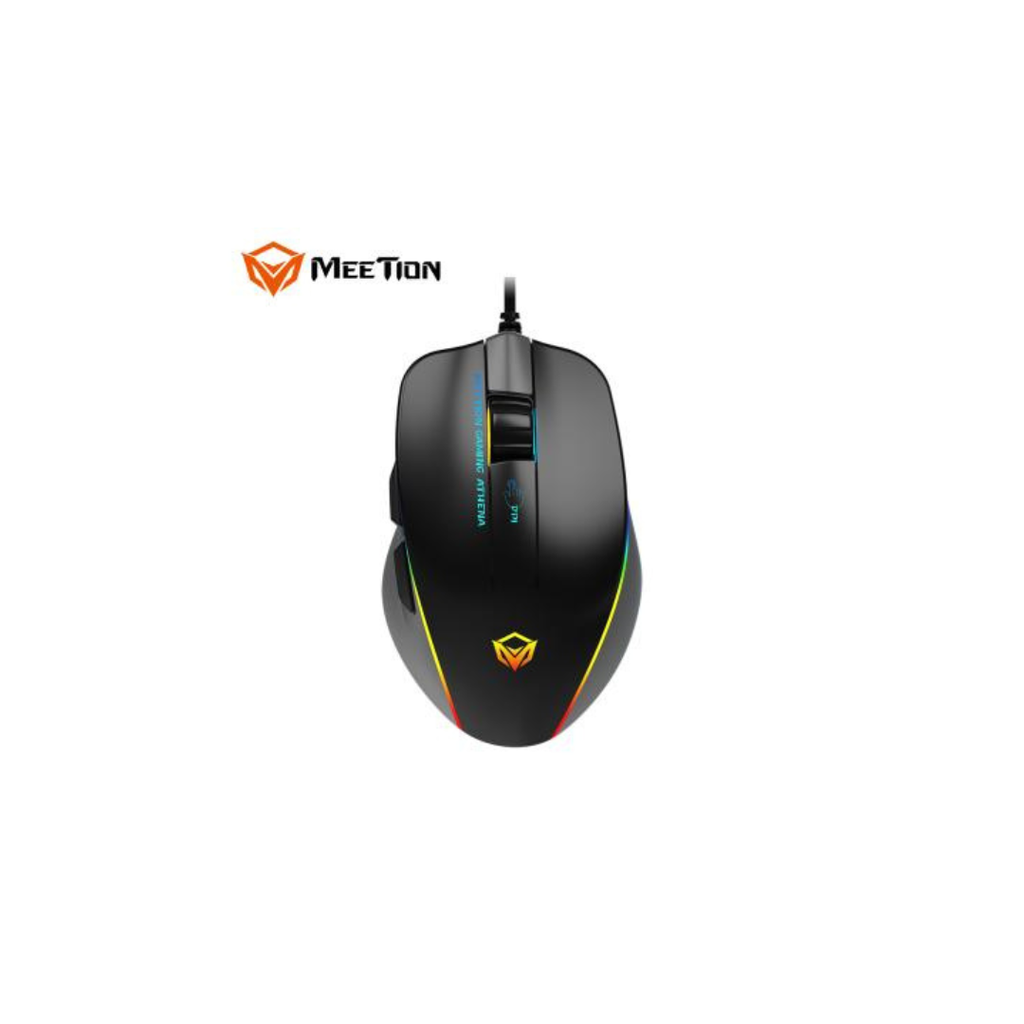USB Wired Gaming Mouse Black+Gray - GM23_2023 - MEETION