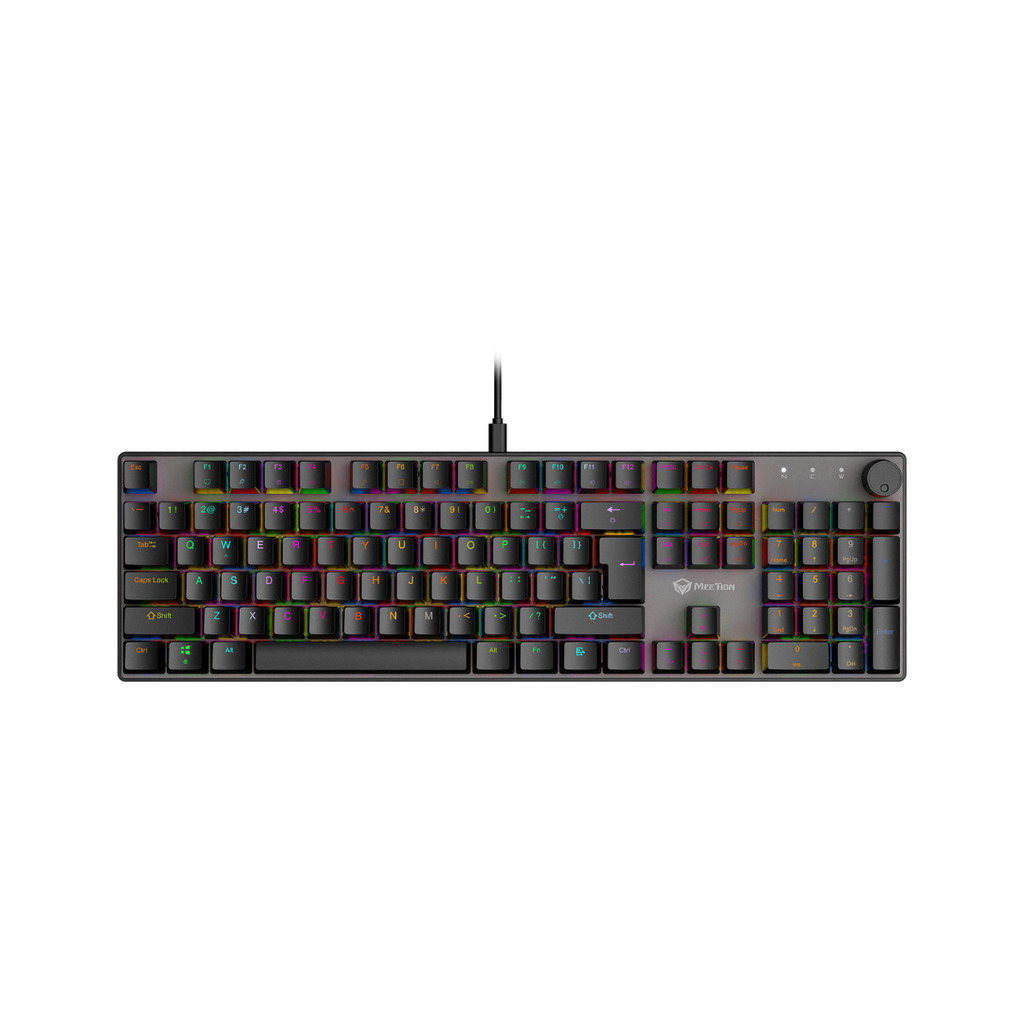 Wired Mechanical keyboard red switch US - MK009PRO - MEETION