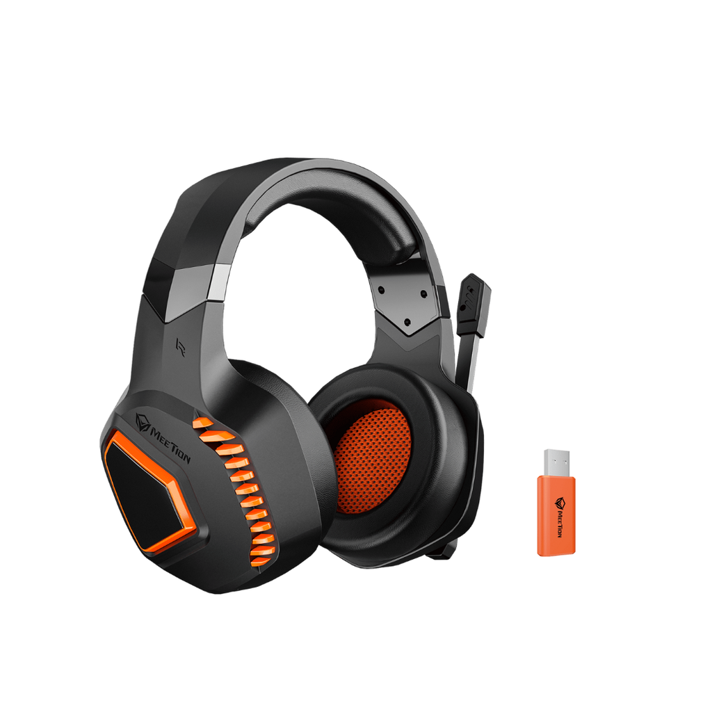 Wired + 2.4G + Bluetooth Gaming headset Black - BTH014 - MEETION