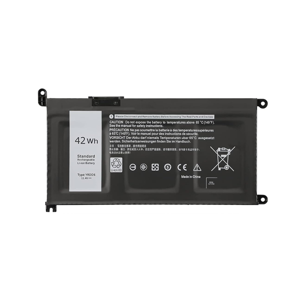 BATERI LAPTOPI - "Inspiron: 14 5480, 5481, 5482, 5485, 5491, 5493; 15 3501, 3582, 3583, 3584, 3593, 5584, 5585, 5590, 5593, 5594, 5598; 17 3793 - DL YRDD6