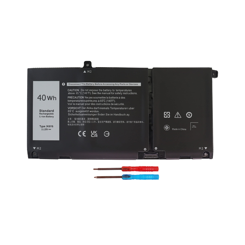 BATERI LAPTOPI - Inspiron: 5300, 5301, 5400, 5401, 5402, 5406 2-in-1, 5408, 5409, 5501, 5502, 5508, 5509, 7405 2-in-1, 7500 2-in-1, 7506 2-in-1 - DL JK6Y6
