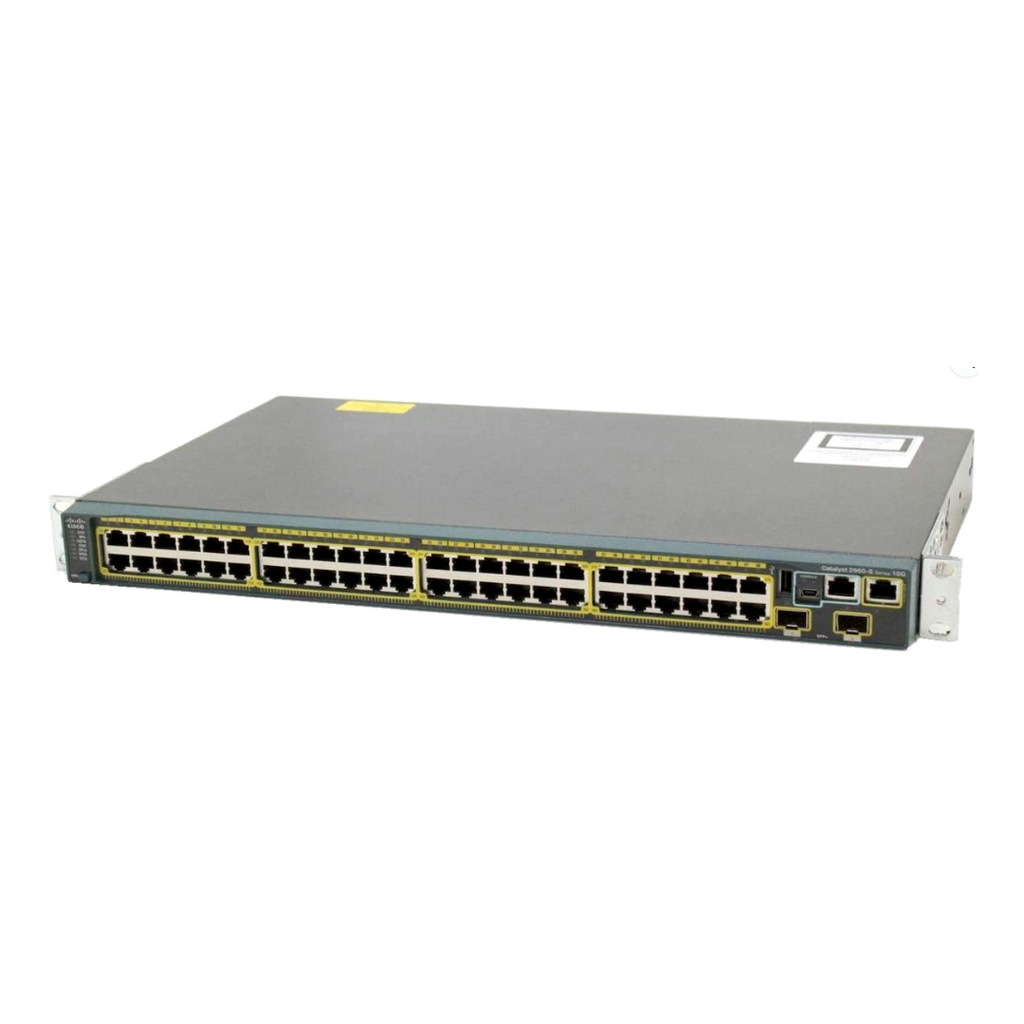 SWITCH CISCO CATALYST 2960-S POE GIGABIT - 48 PORTA