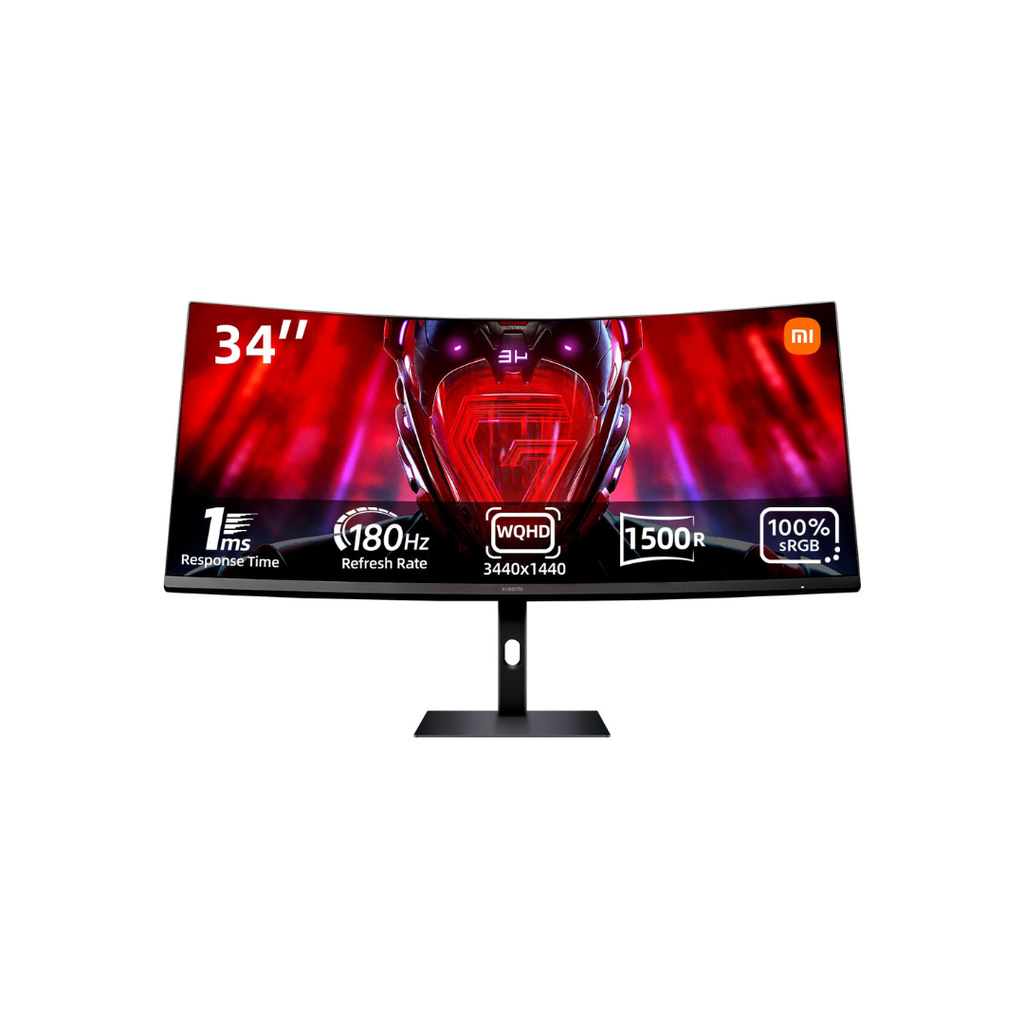 XIAOMI MI CURVED GAMING MONITOR 34" - WQHD - HDMI , DISPLAY PORT