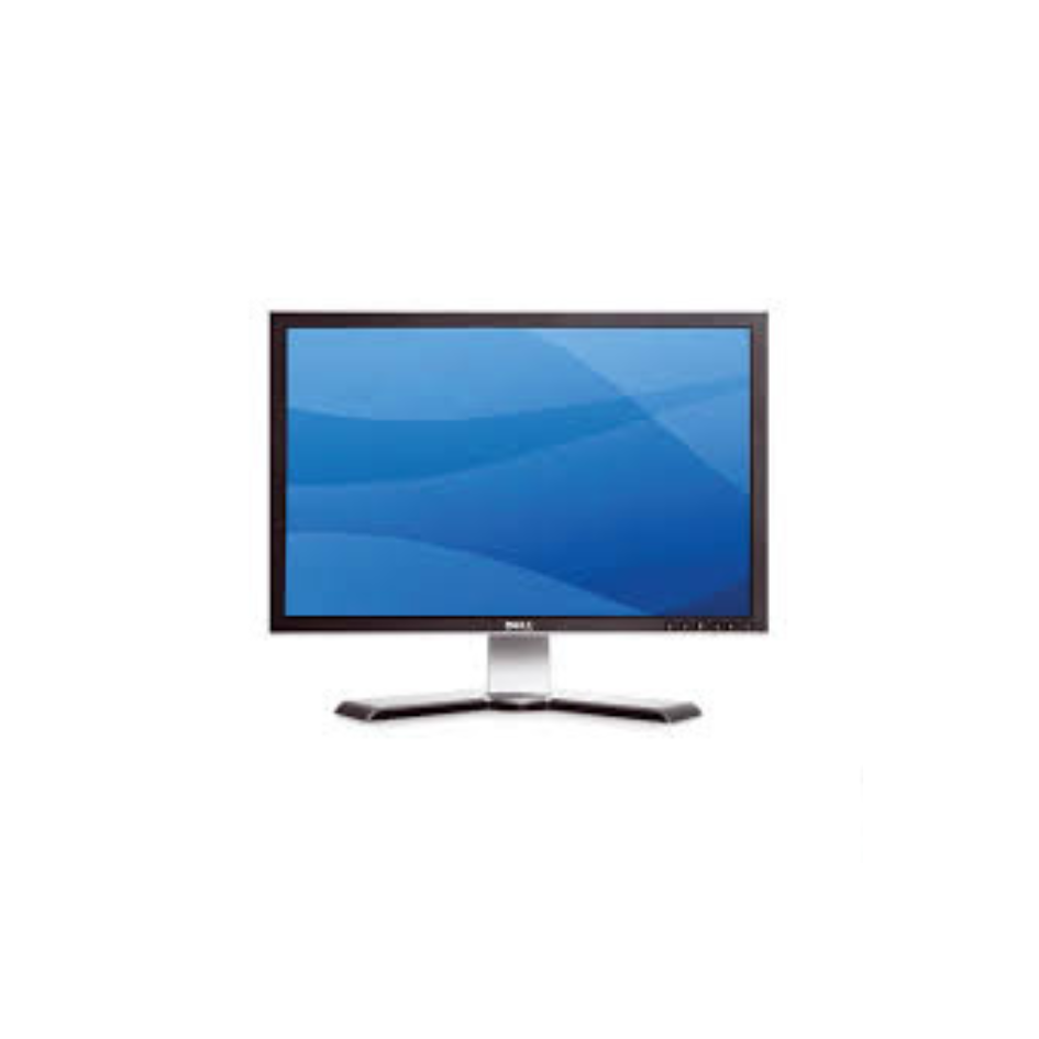 MONITOR DELL 24" 2408WFPb - HDMI , DISPLAY PORT , DVI , VGA