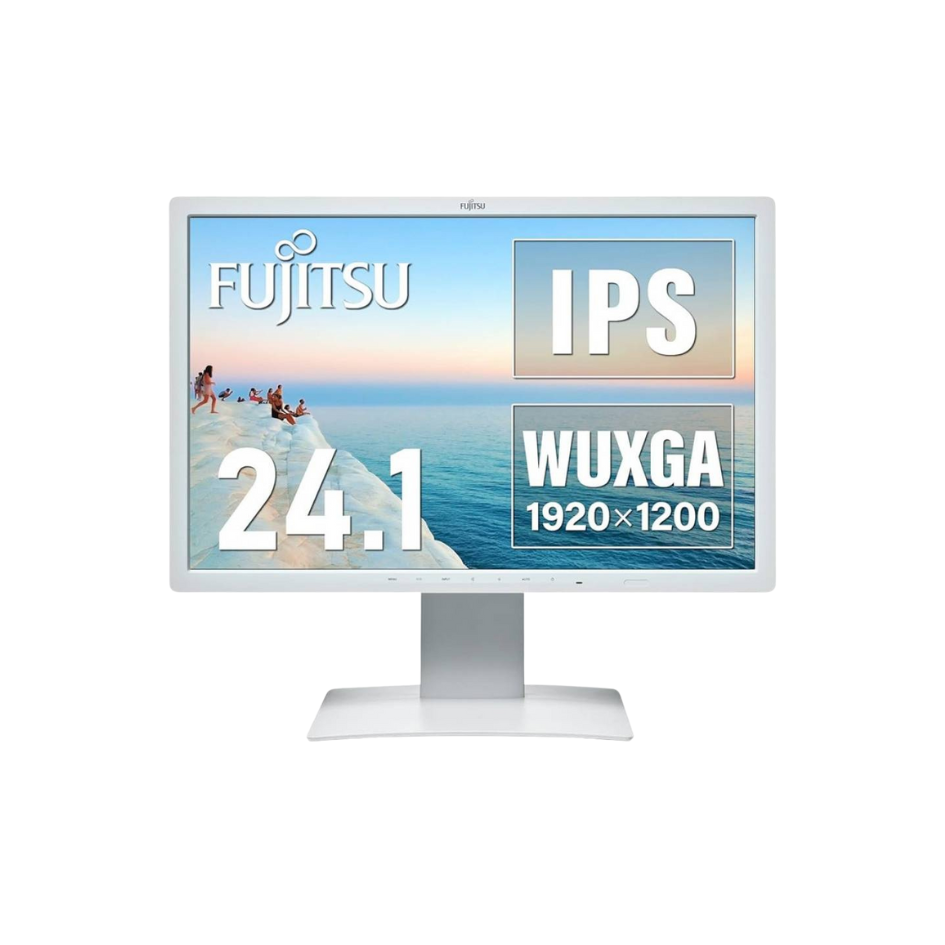 MONITOR FUJITSU 24" B24W-7 - DISPLAY PORT , DVI , VGA