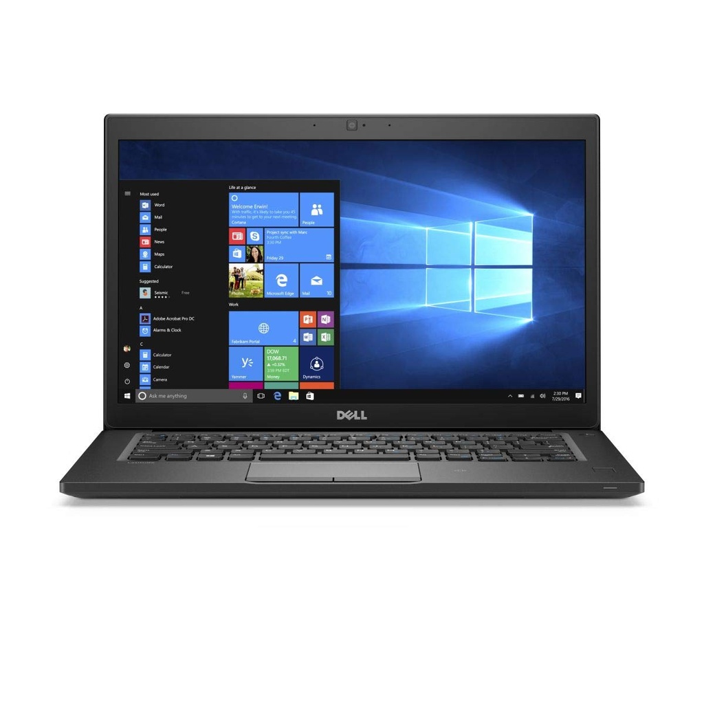 DELL LATITUDE 7480 - RAM 16GB DDR4 - PROC I7 GEN7 - SSD 256GB - GRAF 8GB TOT - DISP 14.1" FHD