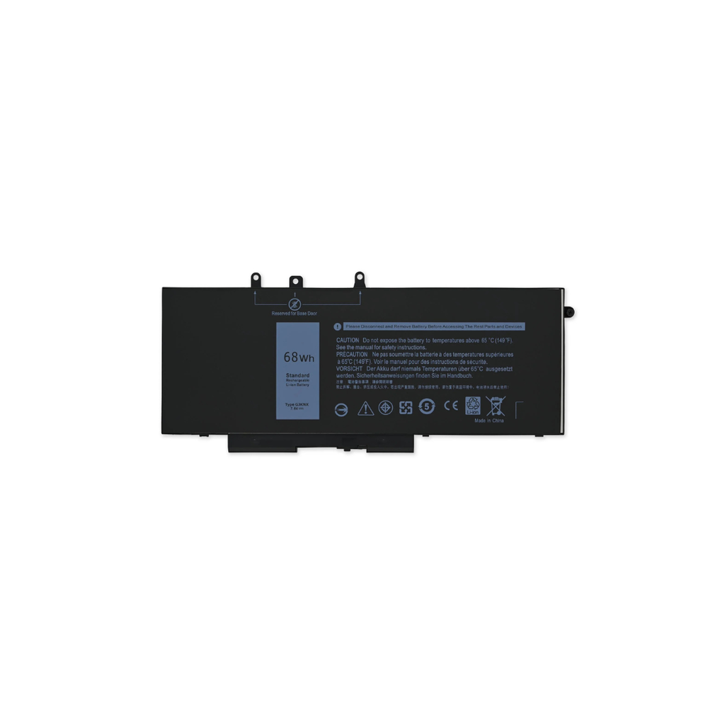 Battery for Dell Latitude 5280, 5288, 5480, 5490, 5290 DNDM6, 5590, and Precision 15 3520 DELL GJKNX