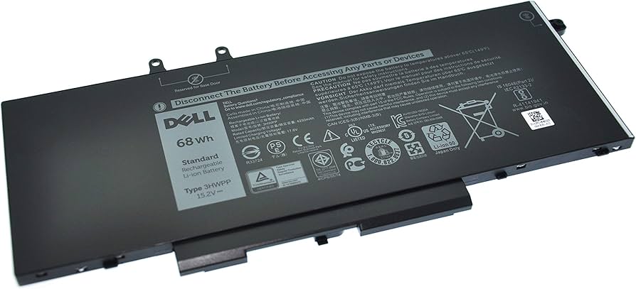  Battery for Dell Latitude 5401 5410 5411 5501 5510 5511 Precision 3551 3541 Inspiron 7706  DL 3HWPP