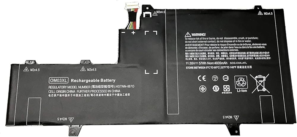 Battery for  HP EliteBook x360 1030 G2 H OM03XL