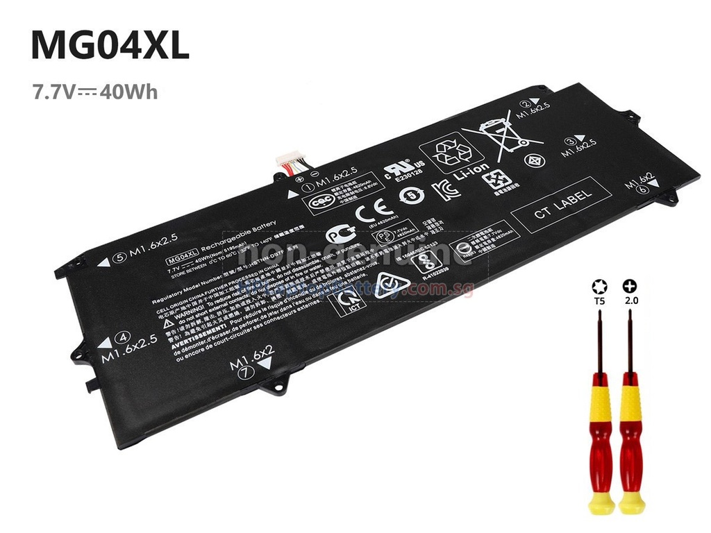Battery Hp Elite X2 1012 G1 Laptop  H MG04XL