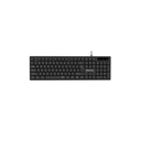 USB Wired mini keyboard Black US - K400 - MEETION